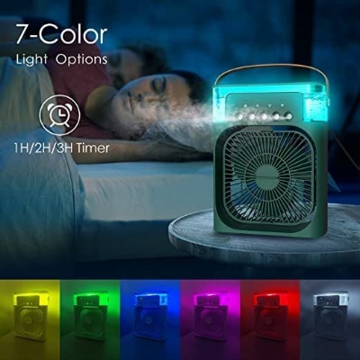 Picture of 🏕️ Rechargeable Air Cooler – Perfect for Dorms  - Green