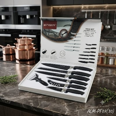 Picture of KUNSION 7-Piece Premium Non-Stick Knife Set