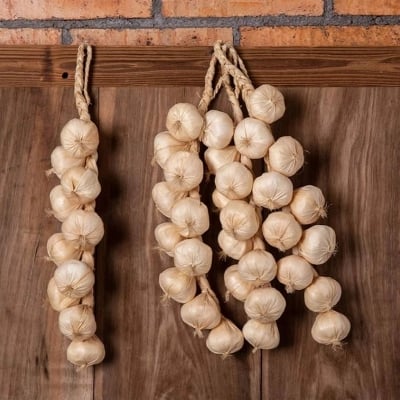 Picture of Artificial Decorative Fruit Foam Garlic Ginger Peanut Pepper Kitchen Decor Podazz-Off White