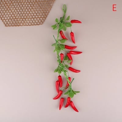 Picture of Artificial Decorative Fruit Foam Red Chilli Artificial Decorative Fruit Foam-Chili Red