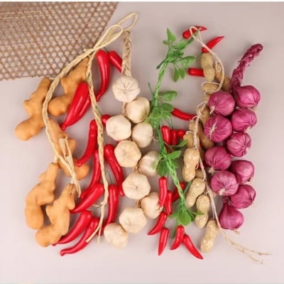 Picture of Artificial Decorative Fruit Foam Red Chilli Artificial Decorative Fruit Foam-Chili Red