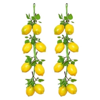 Picture of Artificial Decorative Fruit Foam Lemon Kitchen Decor Podazz-Lemon