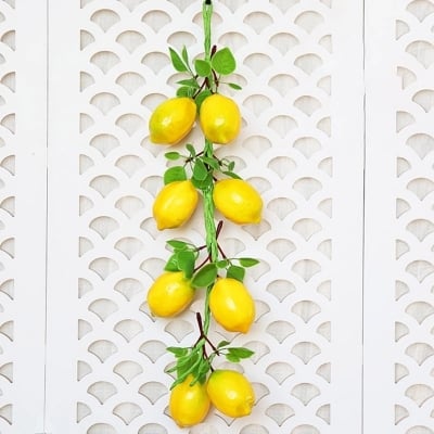 Picture of Artificial Decorative Fruit Foam Lemon Kitchen Decor Podazz-Lemon