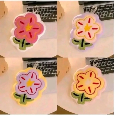 Picture of Cute Floral Hanging Hand Towels / Aesthetic Quick-Dry Kitchen Dishcloths