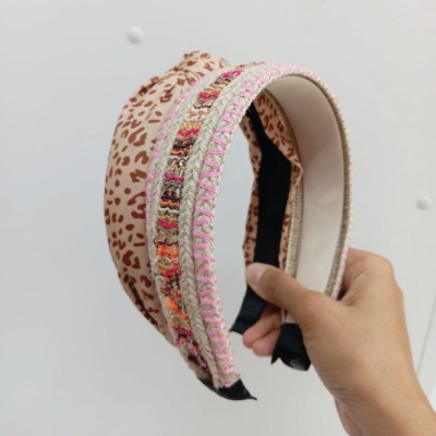 Picture of Aesthetic trendy high quality 2 pcs set of head band head gear, hair accessories (Set-5,Int: One size)