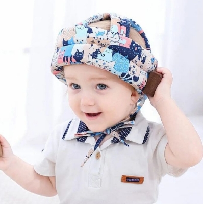 Picture of Baby head protector Baby Head sefty belt Baby sefty helmet - Black