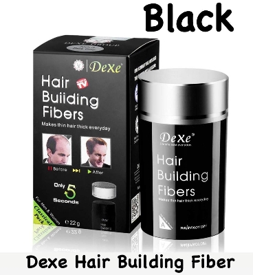 Picture of Authentic Dexe Hair Building Fiber 22g- Black