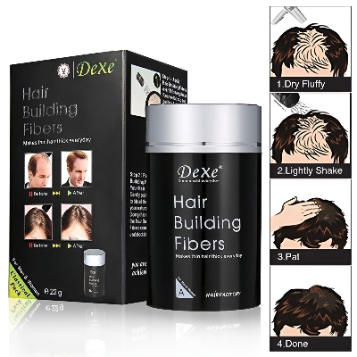 Picture of Authentic Dexe Hair Building Fiber 22g- Black
