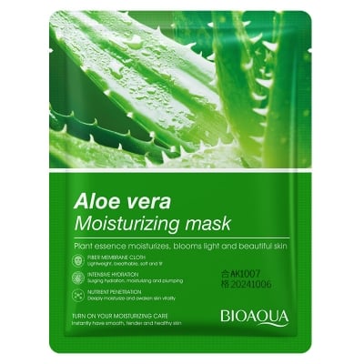 Picture of Bioaqua 8 Piece_Set Plant Fruit Mask Hydrating Moisturizing Skin Color Skin Facial -25 G_Each