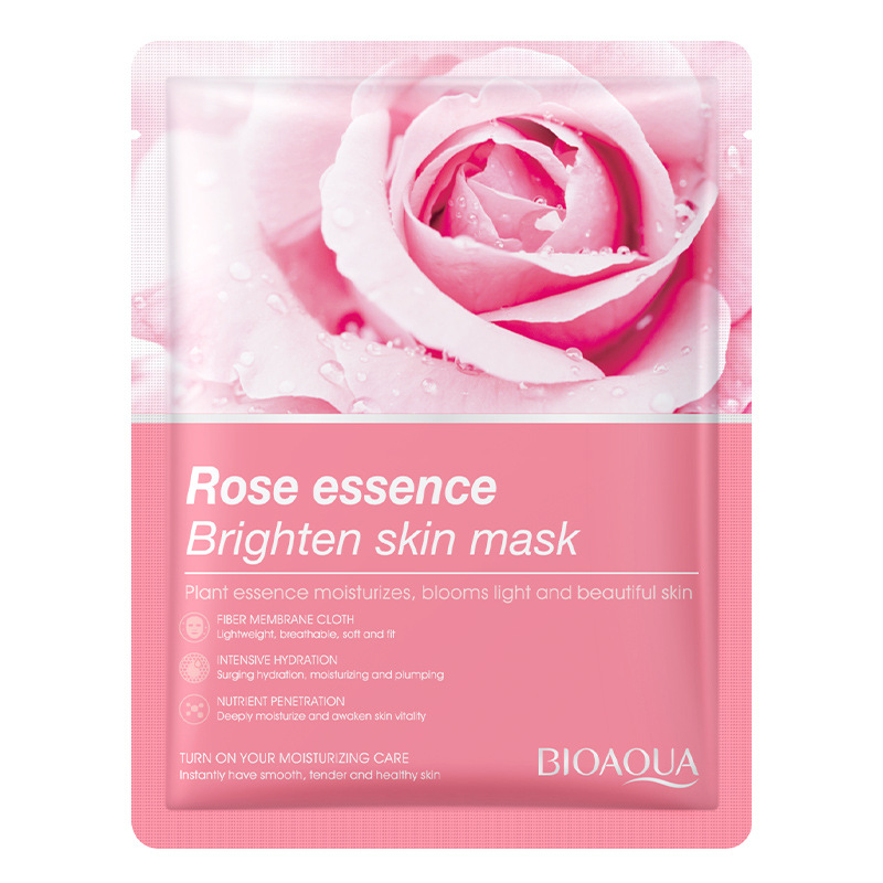 Picture of Bioaqua 8 Piece_Set Plant Fruit Mask Hydrating Moisturizing Skin Color Skin Facial -25 G_Each