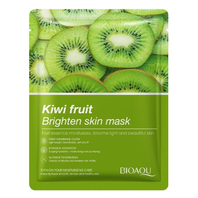Picture of Bioaqua 8 Piece_Set Plant Fruit Mask Hydrating Moisturizing Skin Color Skin Facial -25 G_Each