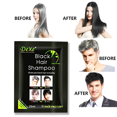 Picture of Dexe Black Hair Shampoo -25ml×10 pcs