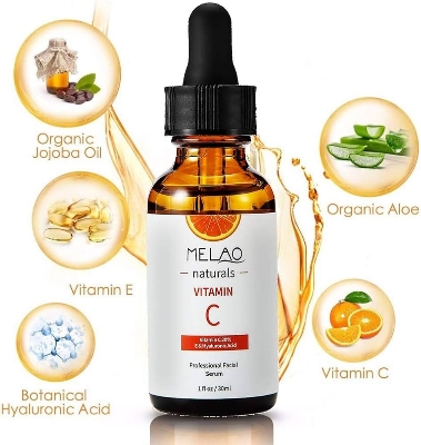 Picture of Melao Vitamin C Serum 20% E & hyaluronic Acid Serum - 30ML