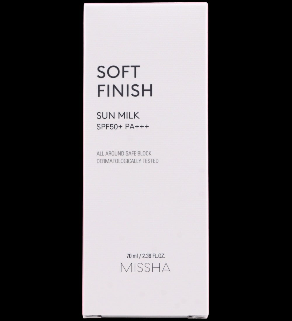 Picture of Missha All Around Safe Block Soft Finish Sun Milk SPF 50+ - 70ml (Korea) - White