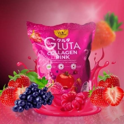 Picture of Gluta Collagen Pink Dietary Supplement juice 300gm