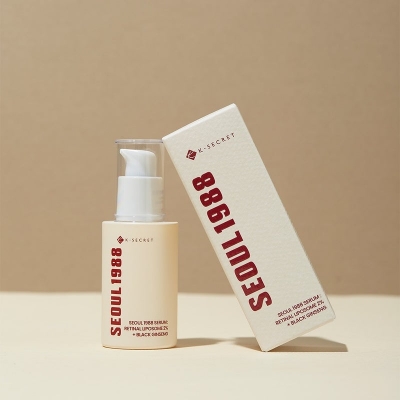 Picture of KSECRET SEOUL 1988 Serum Retinal Liposome 2% + Black Ginseng 30ml - K secret Face Serum