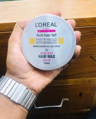 Picture of Loreal Studio Anti-Hair Fall Hair Wax 150ml Hard Wax for Hair for Men | France