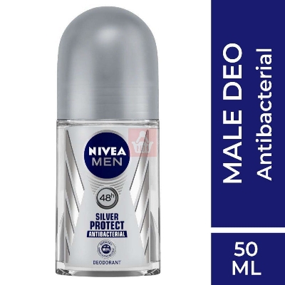 Picture of International Germany product Deodorant Roll on NIVEA MEN Silver Protect used for male - 50ml