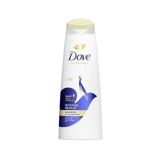 Picture of DOVE Shampoo 330ml, hairfall, dandruff, intense repair and straight&silky