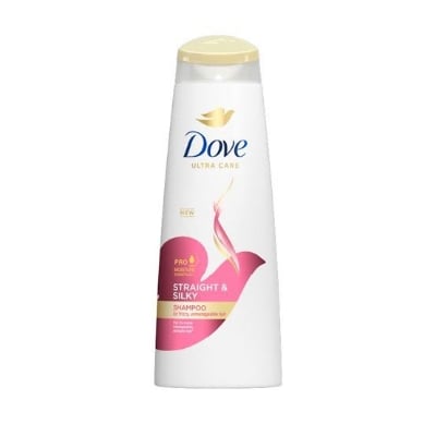 Picture of DOVE Shampoo 330ml, hairfall, dandruff, intense repair and straight&silky