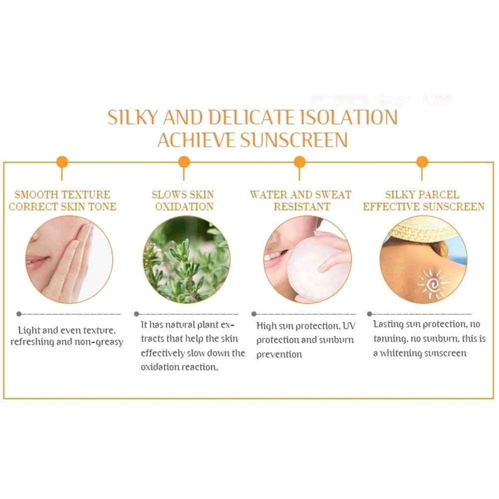Picture of Disaar Oil Free Sunscreen SPF90 PA+++ Sunscreen Foundation Instant Protection UVA UVB PA+++ Oil Free Sunblock Cover Protect Perfectly Moisturizing Coverage Surge 40g - Multicolor