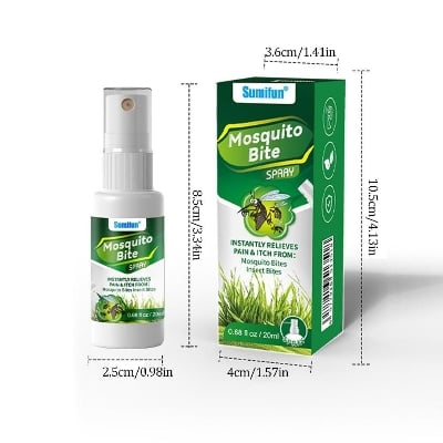 Picture of Natural Mosquito Bite Relief Cream, Itch Stopping Gel for Bug Bites, Herbal Anti-Itch Ointment for Instant Soothing