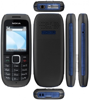 Picture of Nokia 1616 Single Sim Phone JBL M3 speaker Free - Blue