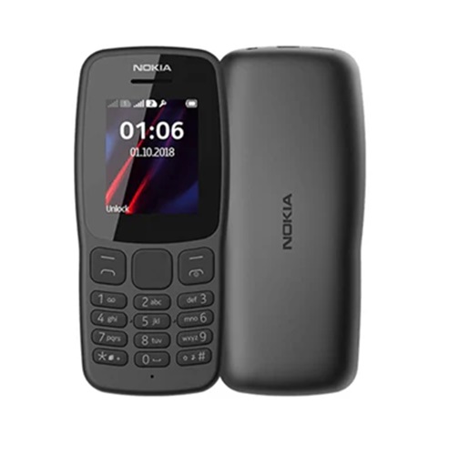 Picture of Nokia 106 (2018) Dual Sim Black Colour - Black