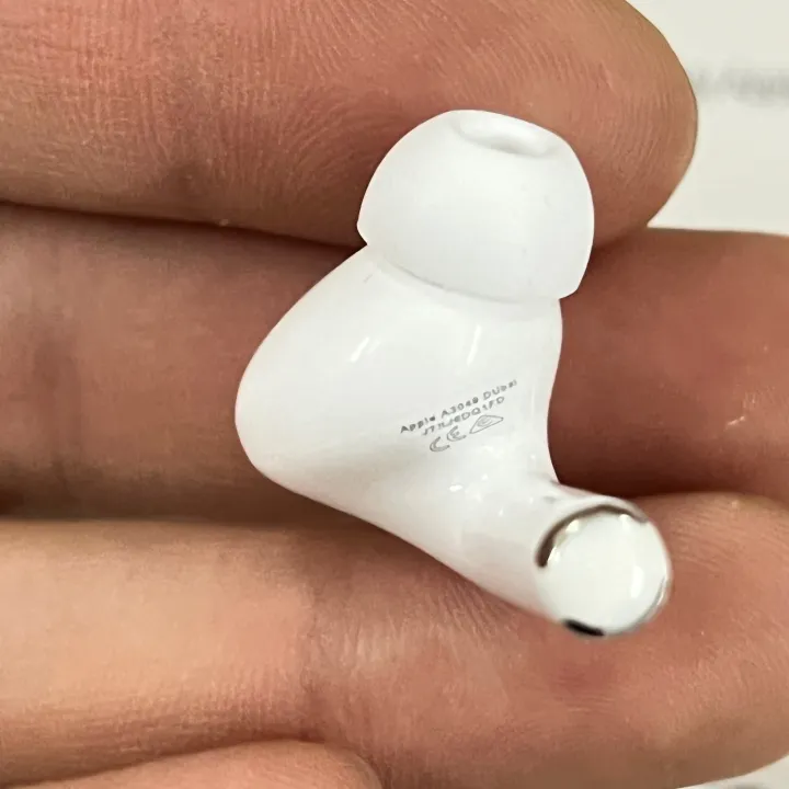 Picture of AirPods Pro 2nd Genaration MADE IN DUBAI Bluetooth Earbuds Ipx4 Waterproof In-Ear Earphone - Antique White