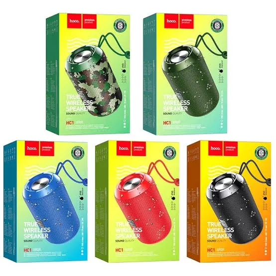 Picture of HOCO Wireless speaker HC1 Trendy sound sports portable loudspeaker (5W) 4 Hours HC1 hoco. Portable Mobile Computer Card Audio