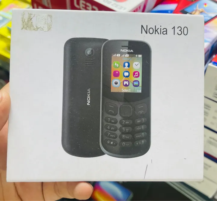 Picture of N0KIA 130 Dual Sim Black Colour Made In Vietnam - Black
