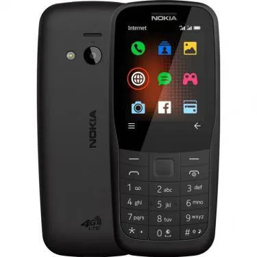Picture of Nokia 220 (2019) Dual Sim Black Colour - Black