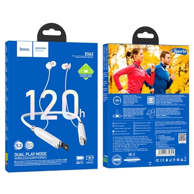 Picture of Hoco ES62 Wireless Neckband 120 Hours Backup - Black