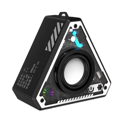 Picture of V2 Transparent Mecha Bluetooth Speaker - Multicolor