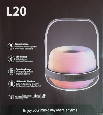 Picture of L20 RGB Bluetooth Speaker+T900 Ultra 2 Smart Watch