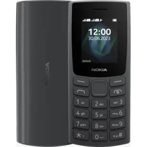 Picture of Nokia 105 DS comes with a free V2 Transparent Mecha Bluetooth Speaker. - Black