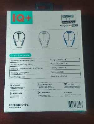 Picture of IQ+ Rhythm Wireless Neckband (IQ Infinity)