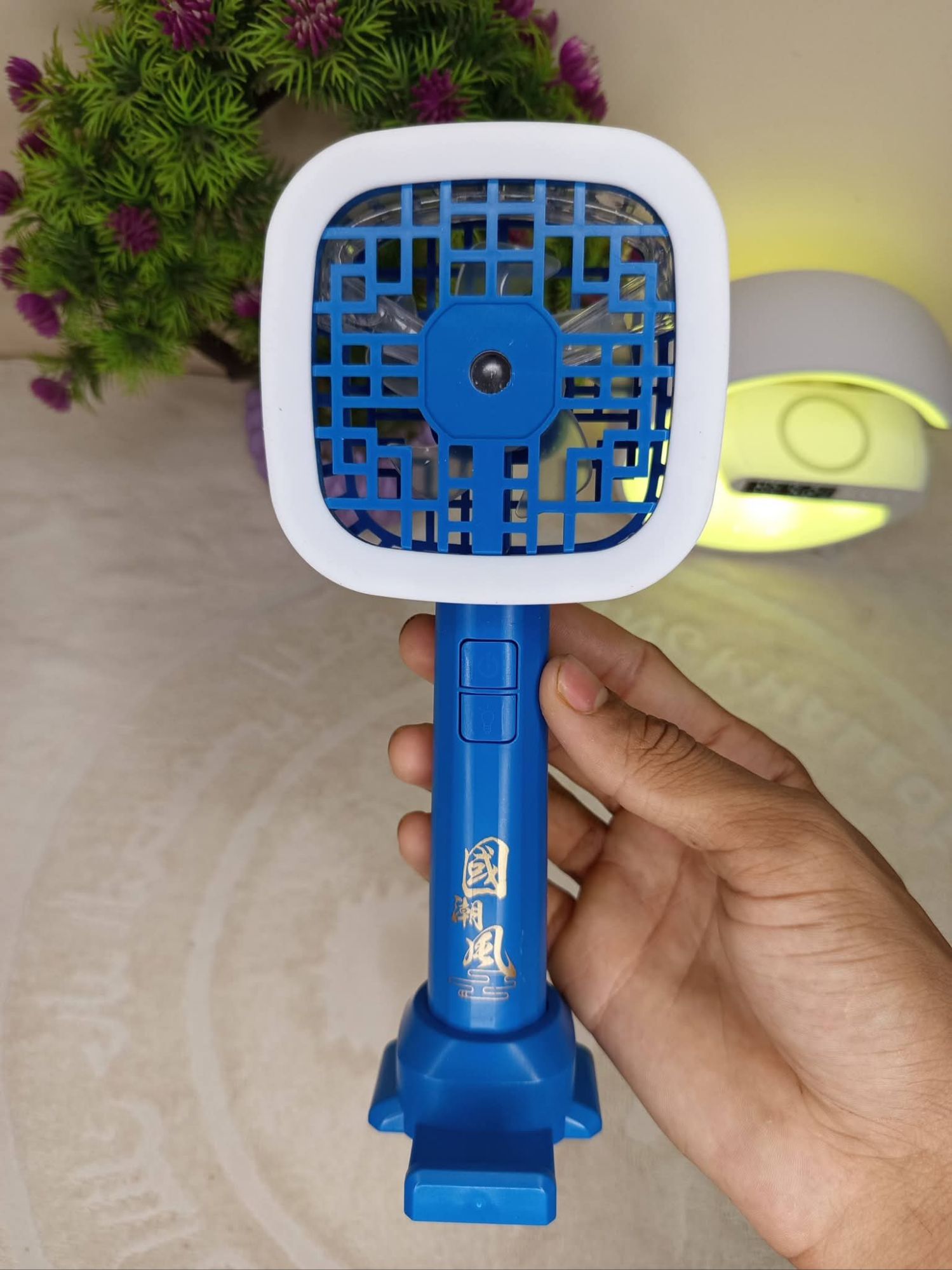 Picture of 🌟❄️ LED Rechargeable Mini Fan with LED Light ❄️🌟
