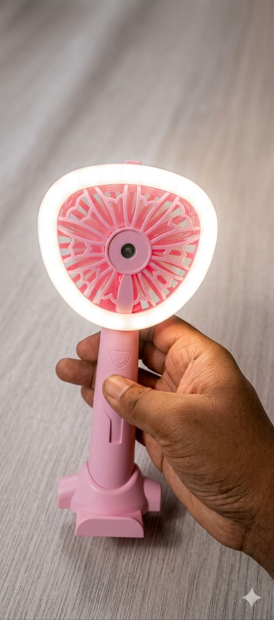 Picture of 🌟❄️ LED Rechargeable Mini Fan with LED Light ❄️🌟