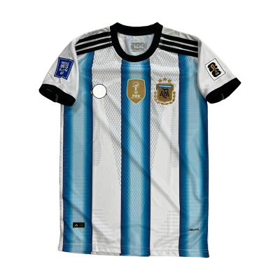 Picture of Argentina World Cup Jersey 2026 Premium Football Jersey For Men (Home) - Half Sleeve Jersey