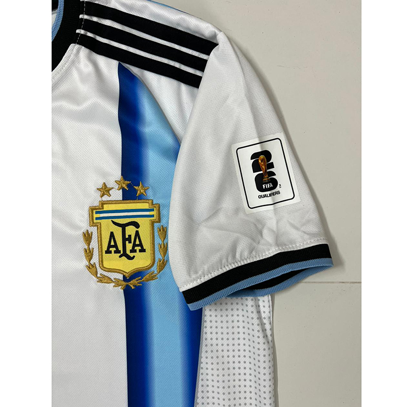 Picture of Argentina World Cup Jersey 2026 Premium Football Jersey For Men (Home) - Half Sleeve Jersey