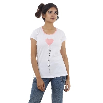 Picture of White T-Shirts for Women