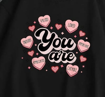 Picture of black export quality Droup Shoulder printed T-Shirts for Women