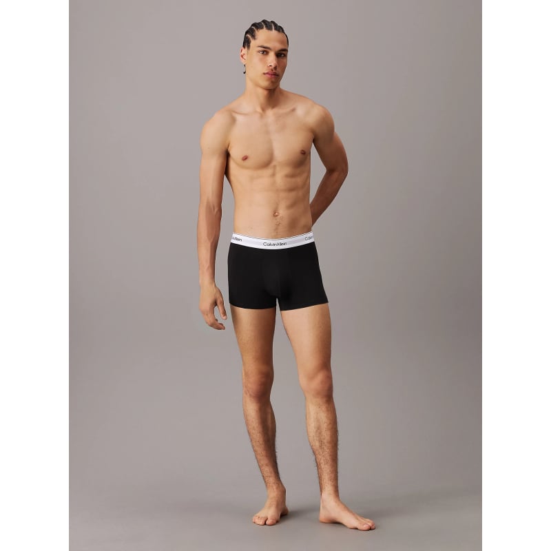 Picture of 3 piece White belt Black  premium cotton boxer underwear for men-box