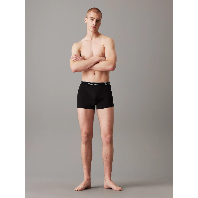 Picture of 3 piece Black  premium cotton boxer underwear for men-box
