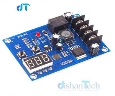 Picture of HW-632 XH-M603 Battery Charger Control Module DC 12-24V Lithium Battery Charging Control Switch Protection Board M603 Battery Control Circuit With Switches