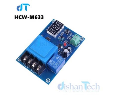 Picture of HCW-M633 Battery Charger Control Module DC 6-60V Lithium Battery Charging Control Switch Protection Board M633 Battery Control Circuit With Switches