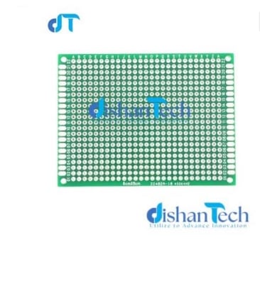 Picture of Veroboard Double Layer 9x15cm (Universal Double-Sided PCB Board)