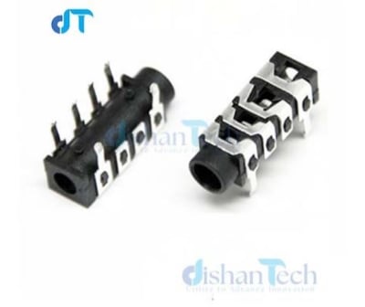 Picture of 3.5mm Female Stereo Audio Connector 2 Pices Combo Pack