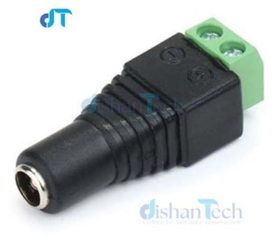 Picture of 2.1mm Barrel Type Female DC Power Jack